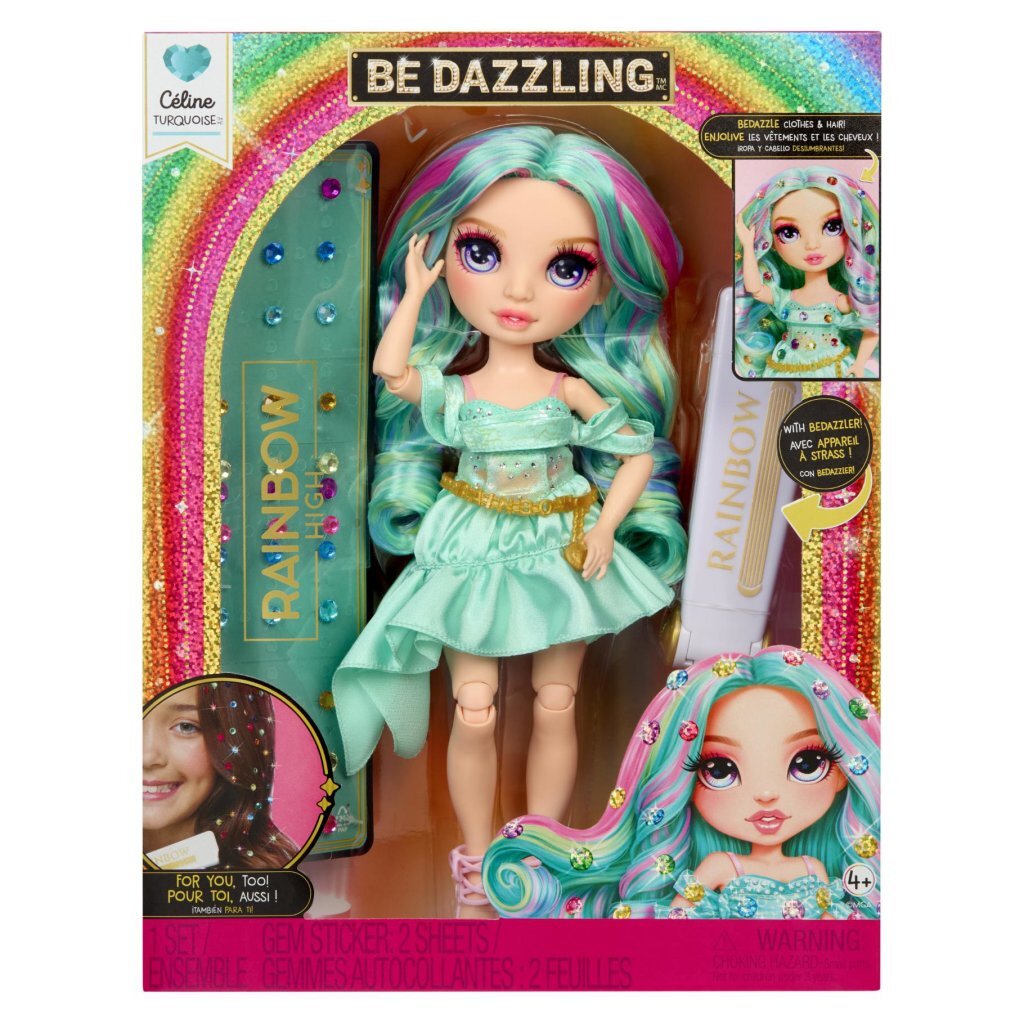 Rainbow High Be Dazzling Celine Turquoise