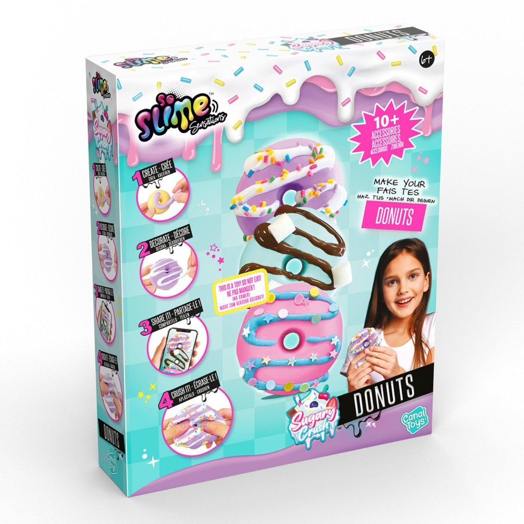 Canal Toys So Slime Sensations Sugary Crush Donuts