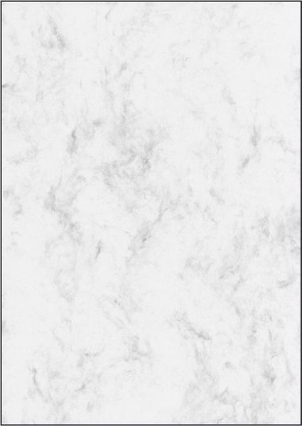 Sigel SI-DP183 Designpapier A4 90grs Pak A 25 Vel Marmer Grijs