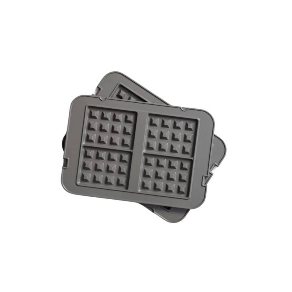 GreenPan Bistro Wafelplaten voor Contactgrill Zwart