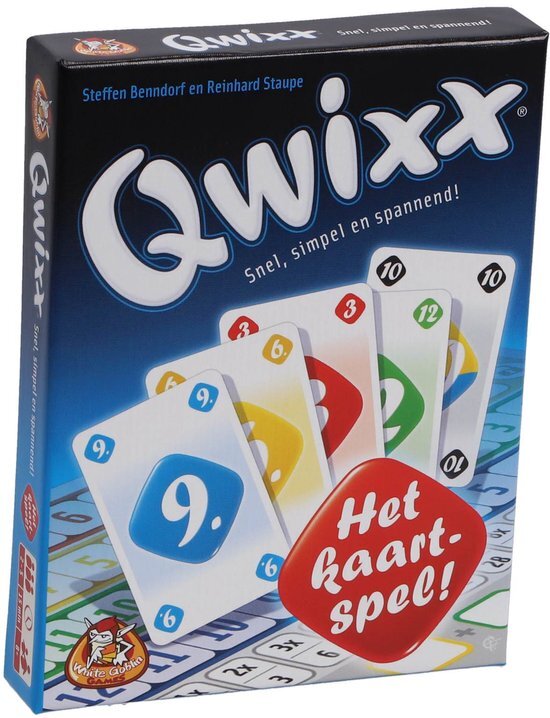 White Goblin Games Qwixx Het Kaartspel Basispel
