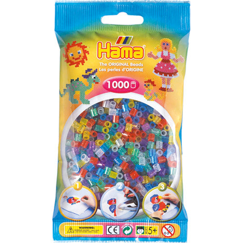 Hama 2670054 Strijkkralen 1000 Stuks Glitter