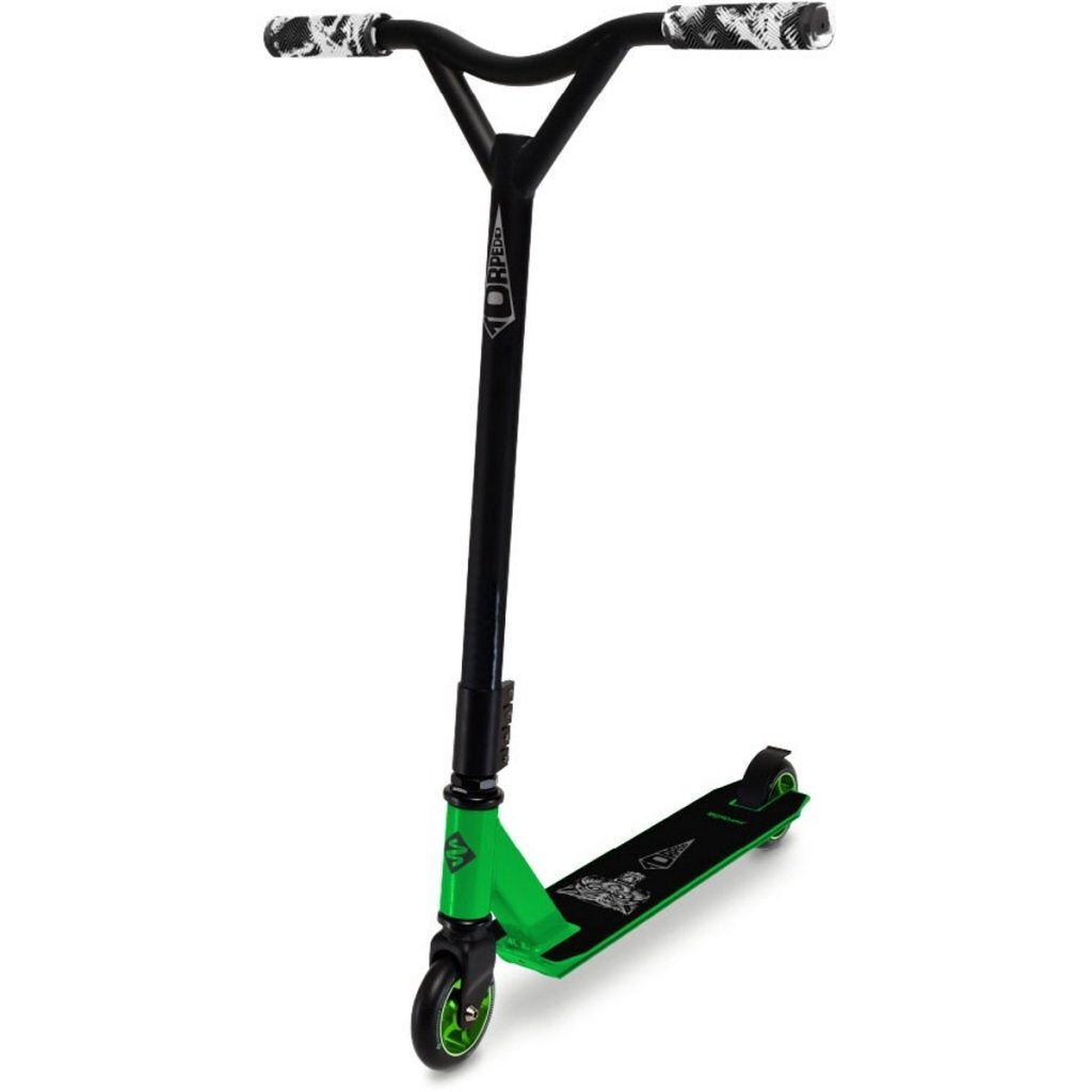 Street Surfing Stunt Scooter Torpedo Hunt Groen/Zwart