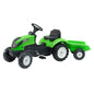 Falk Country Farmer Tractor + Aanhanger 123x42x53 cm Groen