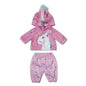 Baby Born Eenhoorn Outfit Roze