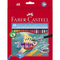 Faber Castell FC-114448 Aquarelpotloden + Slijper en Penseel 48 Stuks