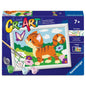 Ravensburger CreArt Schilderen op Nummer Kat met Vlinder