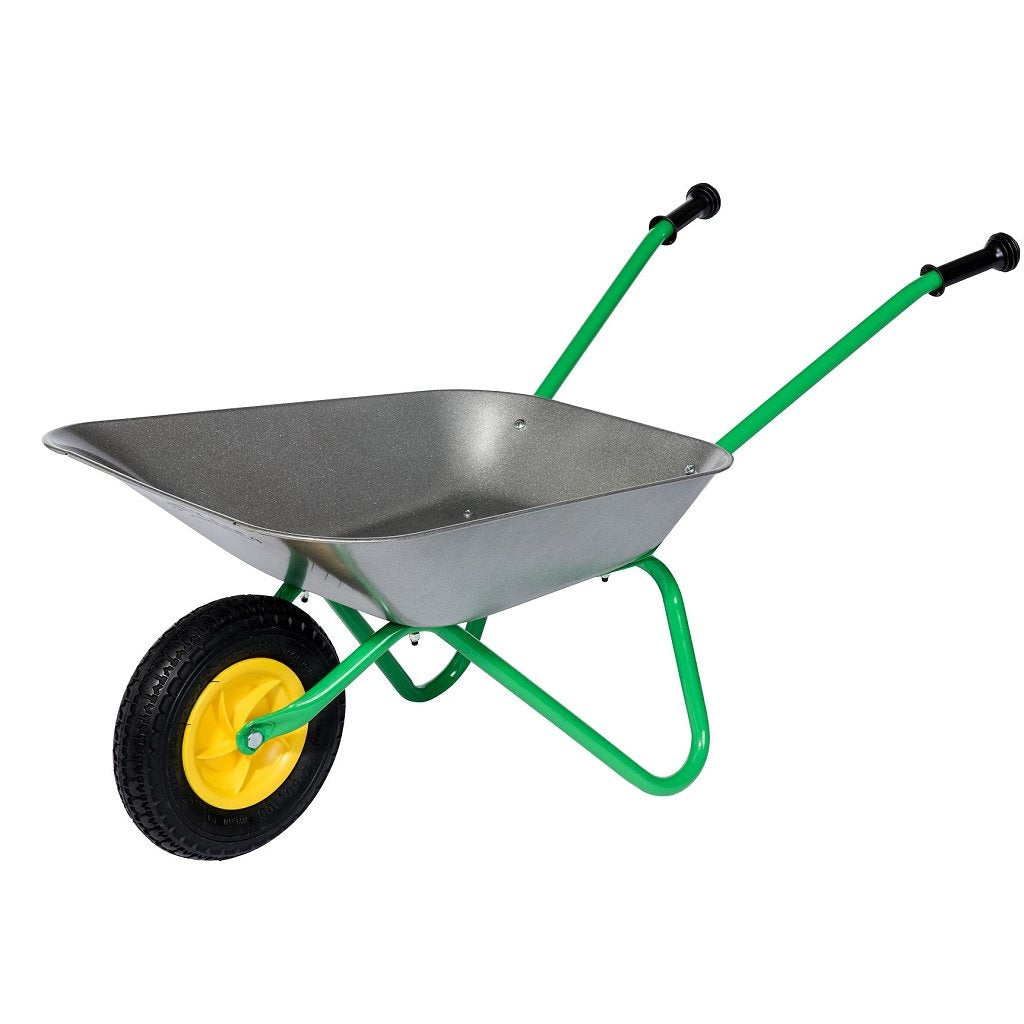 Rolly Toys 271757 Metalen Kruiwagen Groen/Grijs