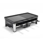 GreenPan Bistro Gourmet Raclette 8 Personen Zwart/Zilver
