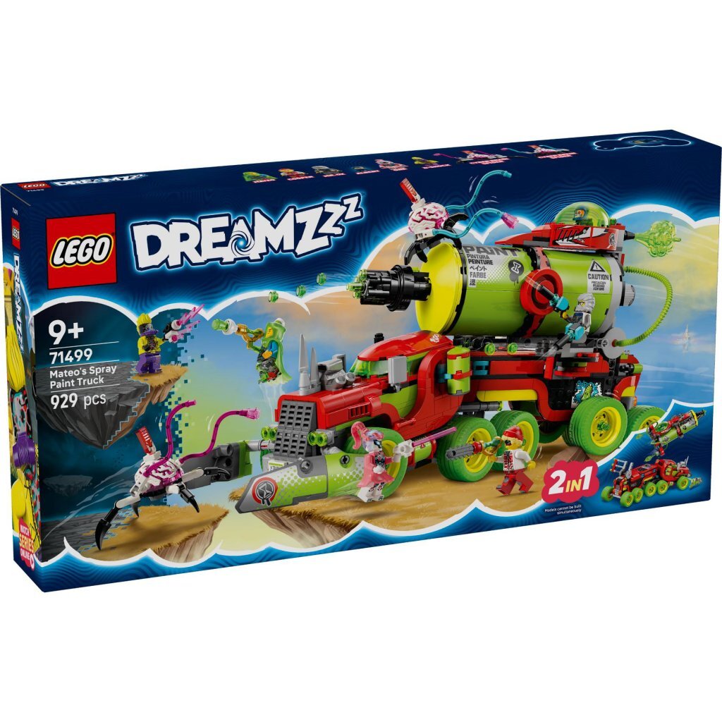 Lego Dreamzzz 71499 Mateo's Spuitbustruck