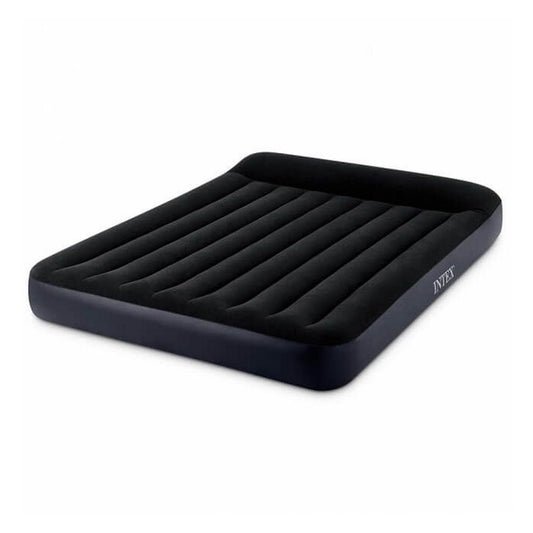 Intex 64144 Pillow Rest 2-Persoons Luchtbed 183x203x25 cm Zwart