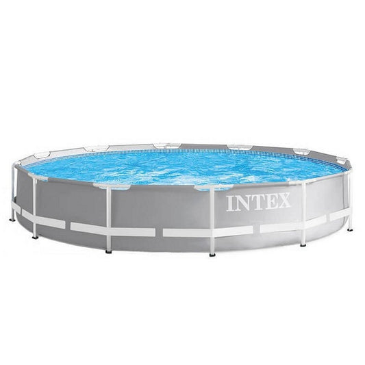 Intex 26710NP Prism Frame Zwembad 366x76 cm Grijs