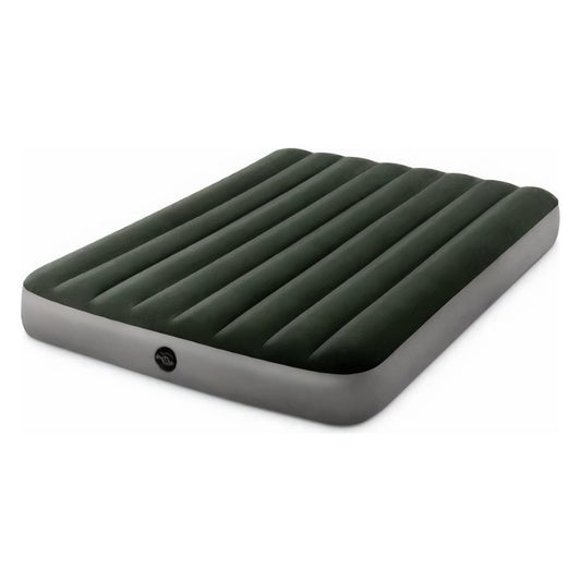 Intex 64108 Prestige Downy 2-Persoons Luchtbed 191x137 cm Groen/Grijs