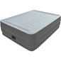Intex 64418ND Comfort Plush Queen High 2-Persoons Luchtbed 203x152x56 cm + Ingebouwde Pomp Grijs