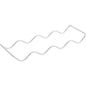 Metaltex Quick Box Smart Kitchen Flessenrek voor 10 Flessen 11x32x3 cm Wit
