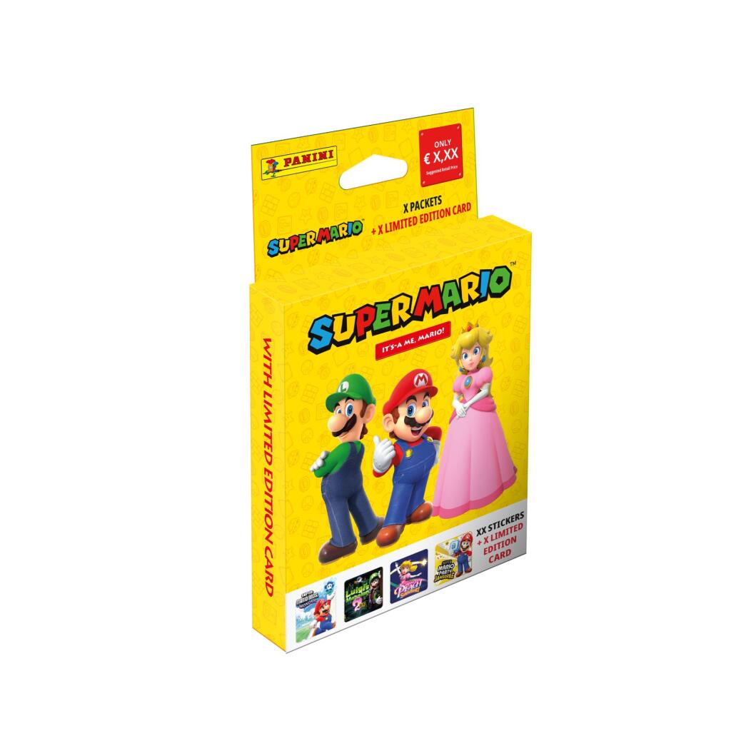Super Mario Sticker 2 Ecoblister