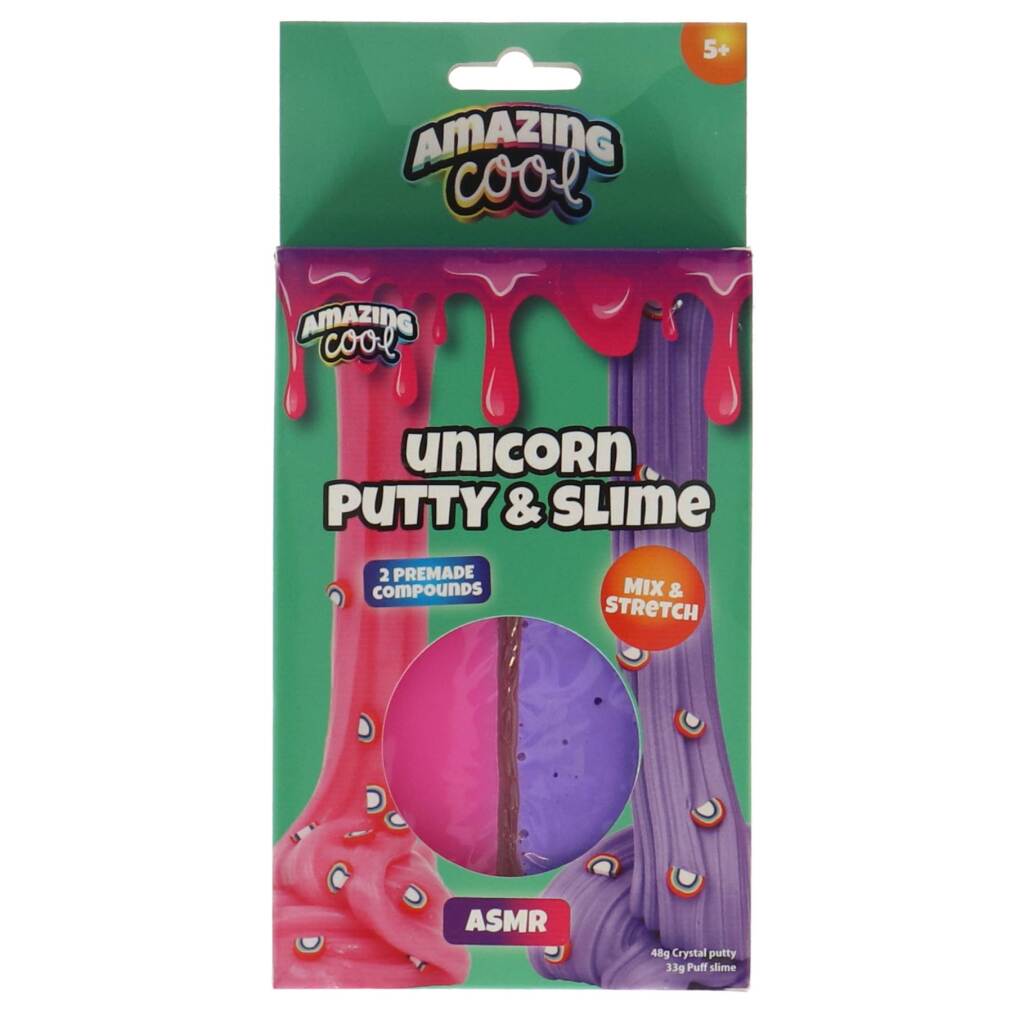 Amazing Cool Eenhoorn Putty &amp; Slijm