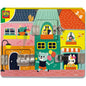 SES Creative Houten Puzzel met Slotjes