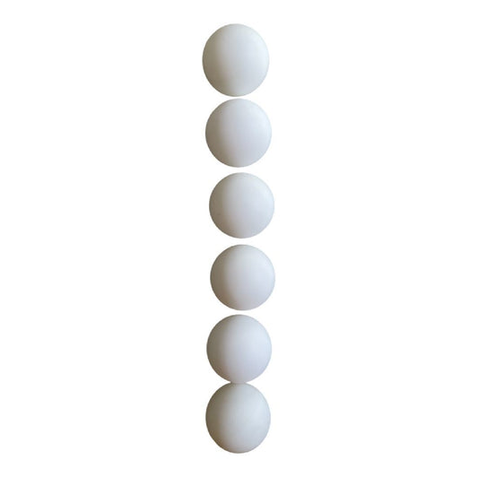 SportX Tafeltennisballen 6 Stuks Wit