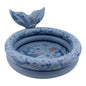 Little Dutch Ocean World Zwembad met Staart 80 cm Blauw