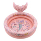 Little Dutch Dreamy Mermaid Zwembad met Staart 80 cm Roze