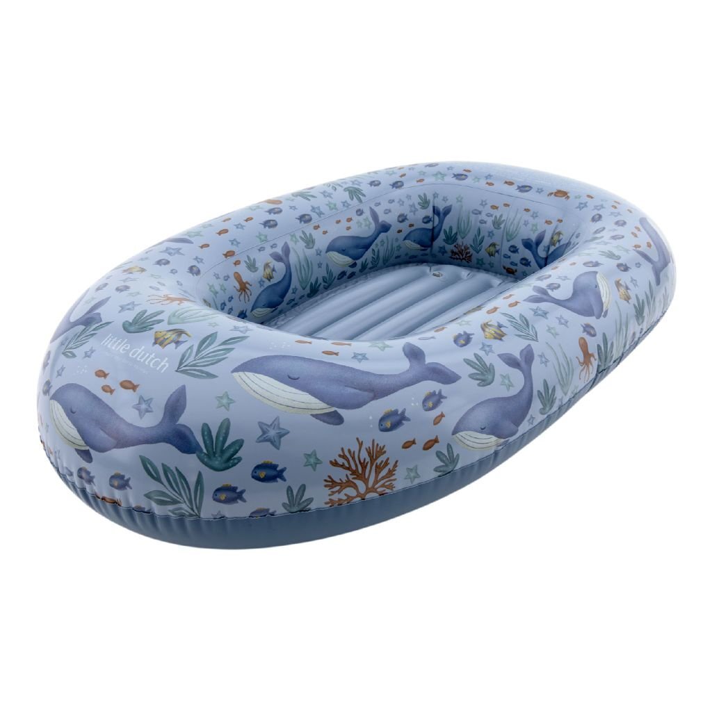 Little Dutch Ocean World Bootje 100x67 cm Blauw