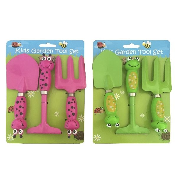 Tuinset Kikker OF Bij 3-delig