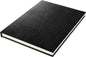 Kangaro K-5320 Schetsboek A5 Creme 120gr Blanco Papier, 140 Blz Hard Cover Zwart