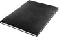 Kangaro K-5322 Schetsboek A3 Creme 120gr Blanco Papier, 140 Blz Hard Cover Imprint Slang Zwart