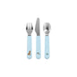 Mepal Little Dutch Forest Friends Bestek 3-delig Blauw