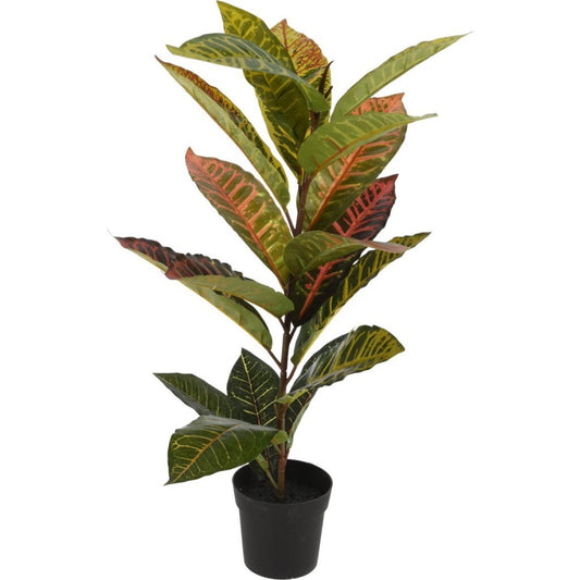 Kunstplant Calathea 40x65 cm Groen/Roze