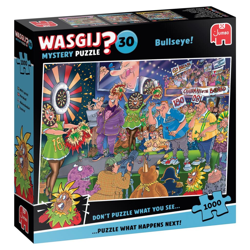 Jumbo Puzzel Wasgij Mystery Schot In De Roos 1000 Stukjes