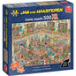 Jumbo Puzzel Jan van Haasteren De Bibliotheek 500 XL Stukjes + Poster