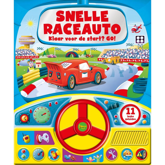 Geluidenboek Snelle Raceauto